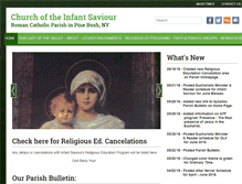 Tablet Screenshot of infantsaviour.org